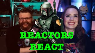 Reactors React to Boba Fett’s Escape From the Sarlacc Pit in “The Book of Boba Fett Chapter 1” [upl. by Eula86]