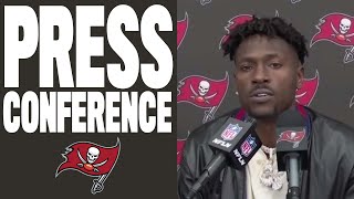 Antonio Brown on Win Over Carolina Panthers  Press Conference [upl. by Mather]