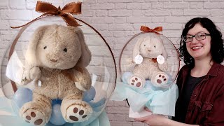 Stuffed Animal Bubble Balloon Tutorial [upl. by Merna]