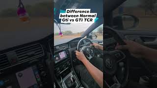 Difference between Golf Gti 75 vs Golf Gti 75 TCR cars golfgti golfgtitcr vw trending reels [upl. by Adkins]