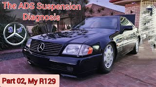 R129 SL500 Part 2 Diagnosing ADS Suspension [upl. by Viglione384]