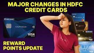 Breaking HDFC Bank Credit Cards Devaluation creditcard [upl. by Stav999]