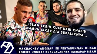 BEGINI RESPON DUSTIN POIRIER DI REMEHKAN ISLAM MAKHACHEV [upl. by Nauqyt]