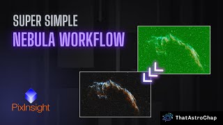 Quick amp Easy Nebula Processing using PixInsight 🌌✨ [upl. by Inaej877]