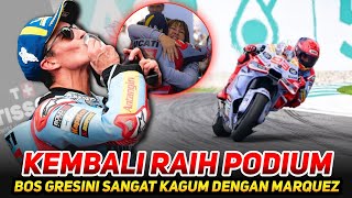 BOS GRESINI KAGUM🔥MARC MARQUEZ SUKSES PODIUM DAN MAMPU BERI PERLAWANAN DESMOSEDICI GP24 SUPERIOR [upl. by Anuahc79]