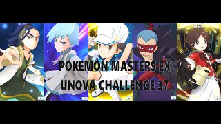 Pokémon Masters EX  Unova Challenge HoF No 37 [upl. by Auqeenahs431]