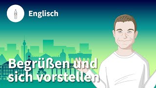 Sich auf Englisch begrüßen und vorstellen so gehts – Englisch  Duden Learnattack [upl. by Ahsemal647]