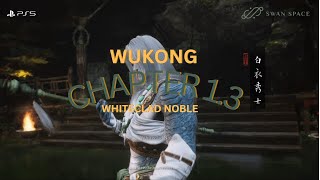 Black Myth Wukong  Defeat Whiteclad Noble  Chapter 1  Gameplay  PS 5 [upl. by Conlan]