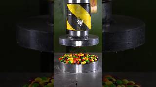 Candy Crush Vs 150 Ton Hydraulic Press Crushing 🍭🍬 shorts hydraulicpress satisfying candycrush [upl. by Marilou]