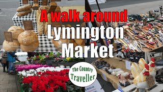 A walk around Lymington Saturday Market  what would you buy [upl. by Lokin]