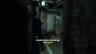 Letting Amata Keep the Pistol in Fallout 3 [upl. by Gorlin]