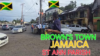 BROWNS TOWN JAMAICA ONE OF THE BEST TOWN IN JAMAICA [upl. by Barbour]