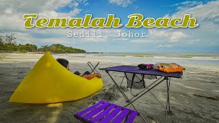 Temalah Beach hidden gem di Sedili Johor [upl. by Athallia61]