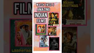 Don’t miss these 5 Amazing 🤩 Indian Films 🍿 [upl. by Yror]