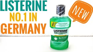 No1 in Germany  Listerine mouthwash Fresh Mint [upl. by Ivens]