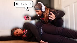 PASSING OUT PRANK ON TWIN [upl. by Hashum997]