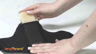 King Brand ColdCure Foot Wrap Instructions [upl. by Gilman]