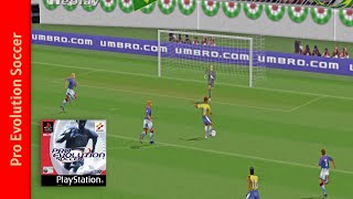 Pro Evolution Soccer PS1 [upl. by Norrv976]