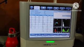 CBC blood test  mindray hematology cell counter hematology analyzer in hindi  Manoj mlt [upl. by Cheyney]