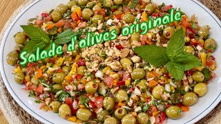 La Salade D’olives La Plus Délicieuse [upl. by Portuna178]