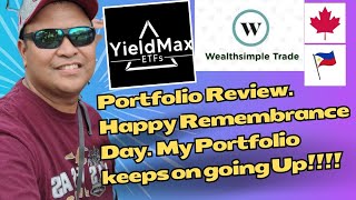 Investment journey29 Nov 10 2024 Portfolio Update Remembrance Day My Portfolio keeps going Up [upl. by Eednarb819]