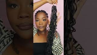 Quick Goddess Locs Crochet lnstall  AMUMI Hair [upl. by Hubble705]