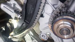 Cloyes timing chain kit tensioner failure 90738s resulted in bent valves [upl. by Keriann]