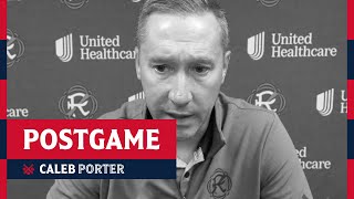 Postgame Press Conference  RSLvNE [upl. by Ettenrahc]