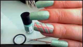 TUTO stripping tape  vernis effet sable [upl. by Lamp402]