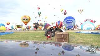 Grand Est Mondial Air Balloons 2023 Soar Over Chambley Airbase Timelapse 🎈 MondialAirBalloons [upl. by Longwood]