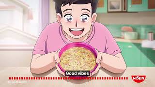 Nissin Ramen Garlic Pork Tonkotsu 6s 16x9 [upl. by Gretel]