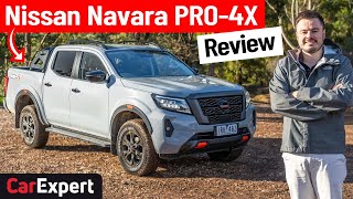 Nissan Navara Pro4X review 2022 On and offroad review before the Warrior arrives [upl. by Ayikan]