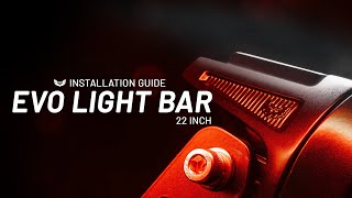 Installation Guide  EVO Light Bar [upl. by Afital]