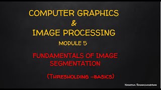 SEGMENTATION  THRESHOLDING [upl. by Ecydnarb]