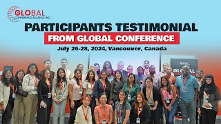 Conference Testimonial From Participants  International Conference in Canada  Vancouver July 2024 [upl. by Vidal380]