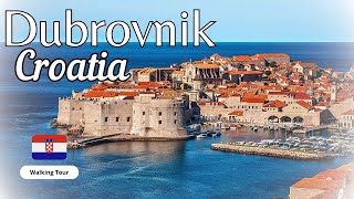 Dubrovnik in October  Croatia  Walking Tour [upl. by Tchao]