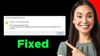 Fixed The Compressed Zipped Folder Is Invalid Error 2024 100 Worked [upl. by Jarin]