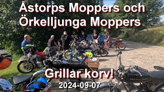 Åstorps Moppers Örkelljunga Moppers grillar korv [upl. by Thomasina]