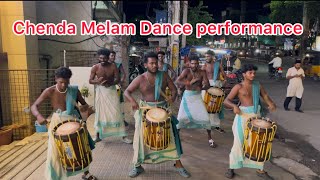 Kerala Chenda Melam at Siddipet  Extreme Speed Climax  Amazing Kerala Dance  Chenda Melam 2024 [upl. by Omik962]