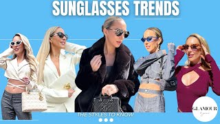 The 14 Womens Sunglasses Trends To Know From The Runways To The Streets [upl. by Ymor]