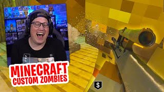 MINECRAFT ZOMBIES IN CALL OF DUTY [upl. by Arehsat]