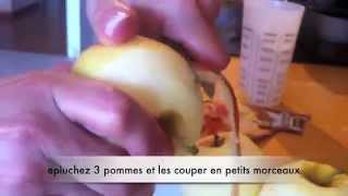 recette crumble aux pommes chocolat banane [upl. by Aenil]