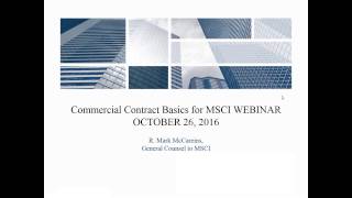 WEBINAR Reviewing and Approving Contracts Basics [upl. by Anegroeg]