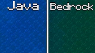 Java vs Bedrock [upl. by Hamrah]