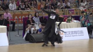 Segatori  Sudol GER  2014 GS STD Wuhan R2 Q  DanceSport Total [upl. by Elconin678]