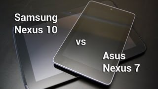 Nexus 7 vs Nexus 10 [upl. by Talia]