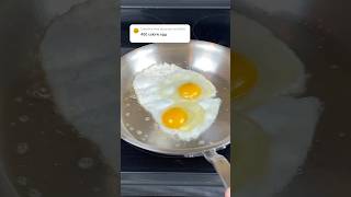 How to Cook Eggs in Stainless Steel With Less Grease and No Sticking [upl. by Pimbley]