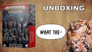 Soulblight Gravelords Vanguard Unboxing ageofsigmar soulblightgravelords [upl. by Sile249]