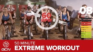 Extreme Fat Burning Workout  50 Minute Indoor Cycling Class [upl. by Yance]