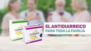 Floratil® probiótico experto para la diarrea y la flora intestinal de toda la familia [upl. by Jeritah59]